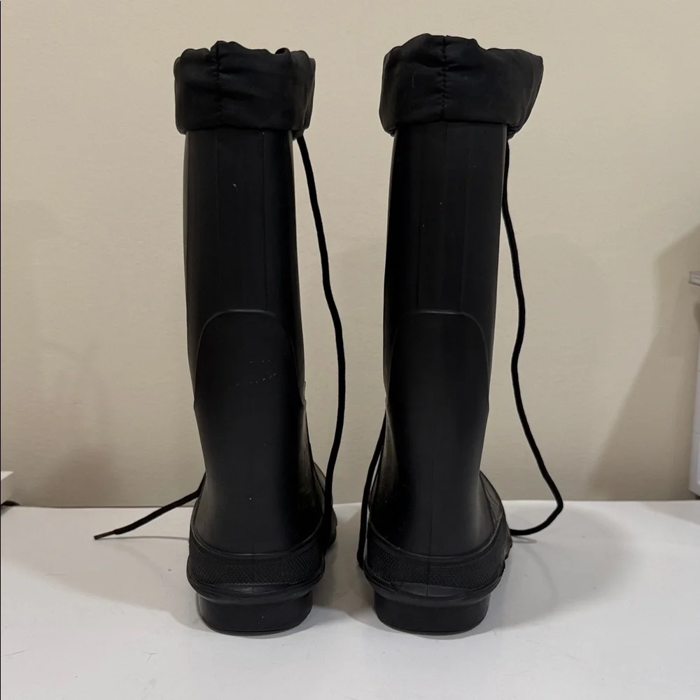 LaCrosse Black Waterproof Tall Insulated Rain Snow or Fishing Boots (sz 5)